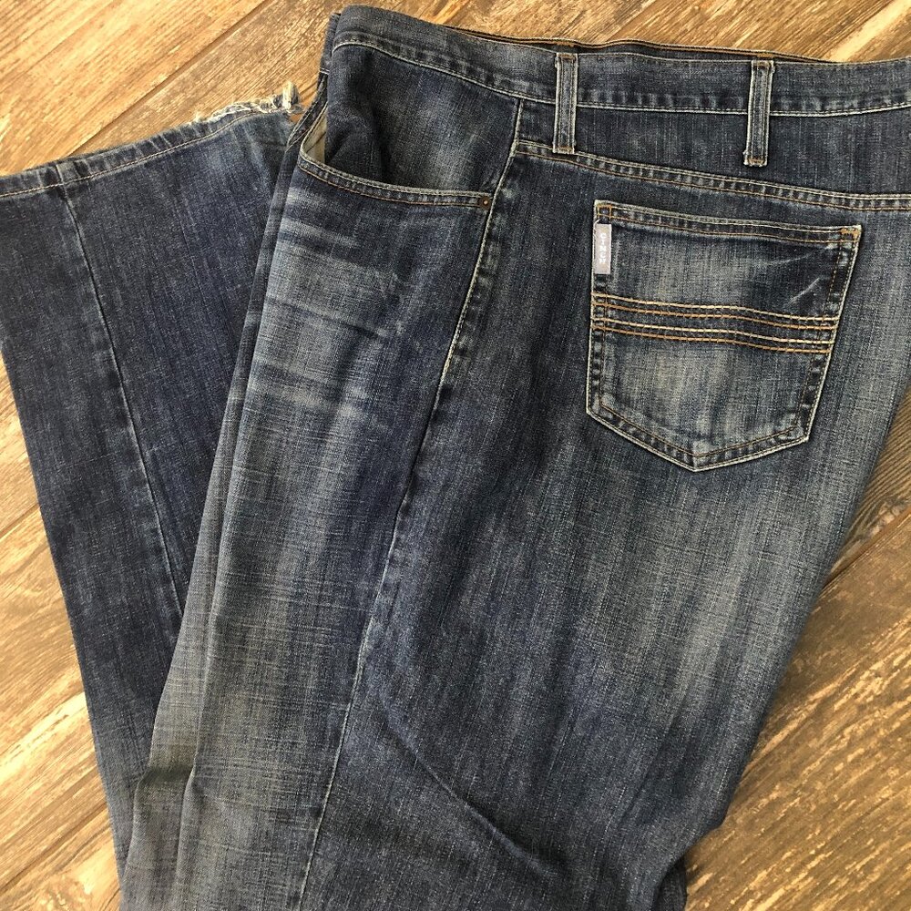 Men's CINCH Silver Label Jeans 42x30 Slim Fit Straight Leg Mid Rise